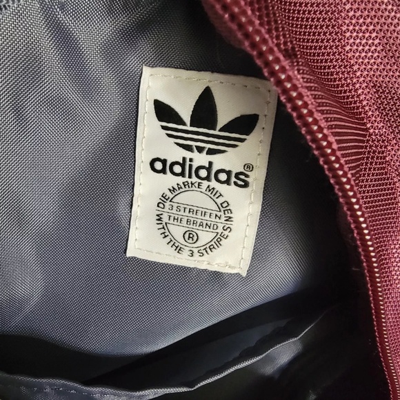 Adidas Mini Maroon Backpack - Picture 12 of 15